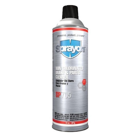 Sherwin-Williams/Krylon SP705 Sprayon Non-Chlorinated Brake & Parts Cleaner, 20oz SC0705000